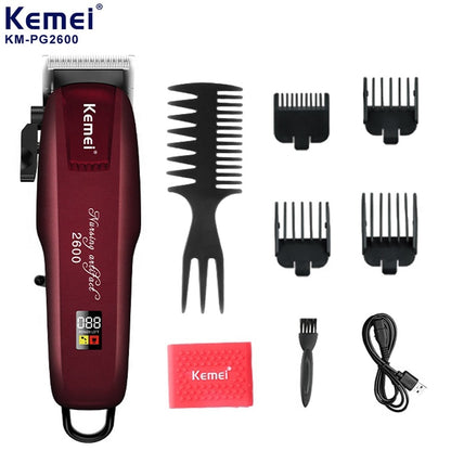 Rechargeable Hair Clipper Machine Electric Hair Trimmer Beard