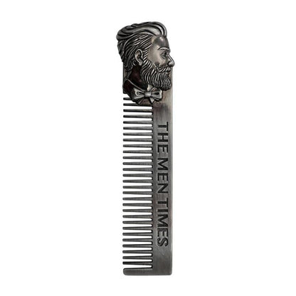 Gentleman Barber Styling Metal Comb Stainless Steel