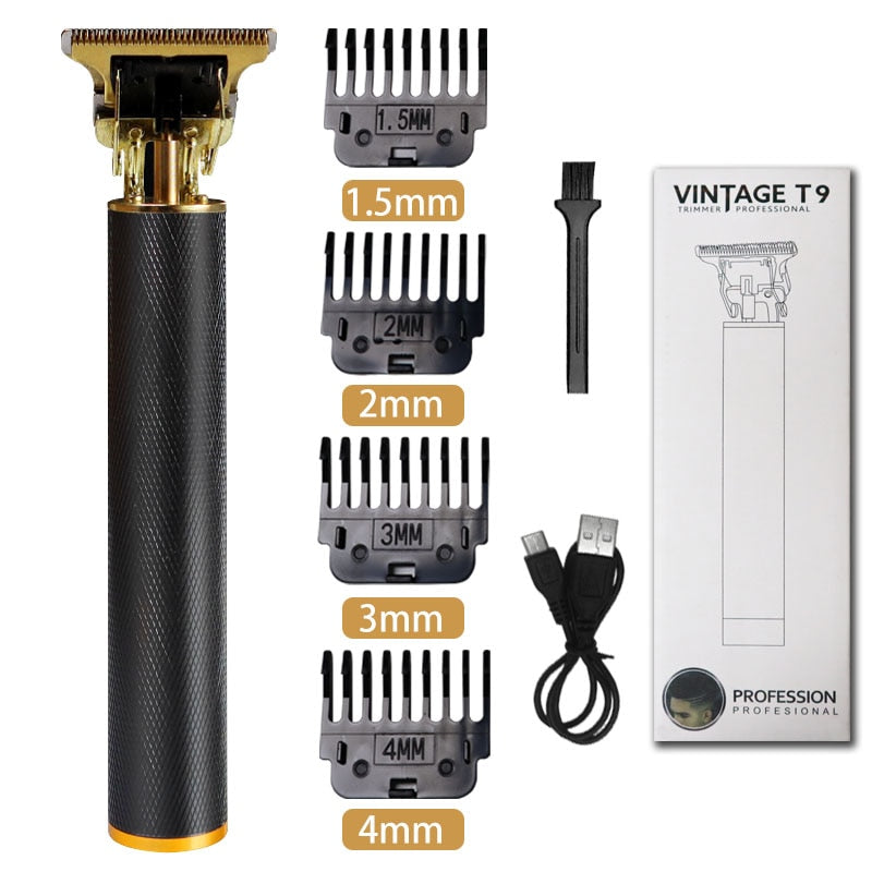 T9 Hair Clipper Electric hair trimmer Cordless Shaver Trimmer Men Barber