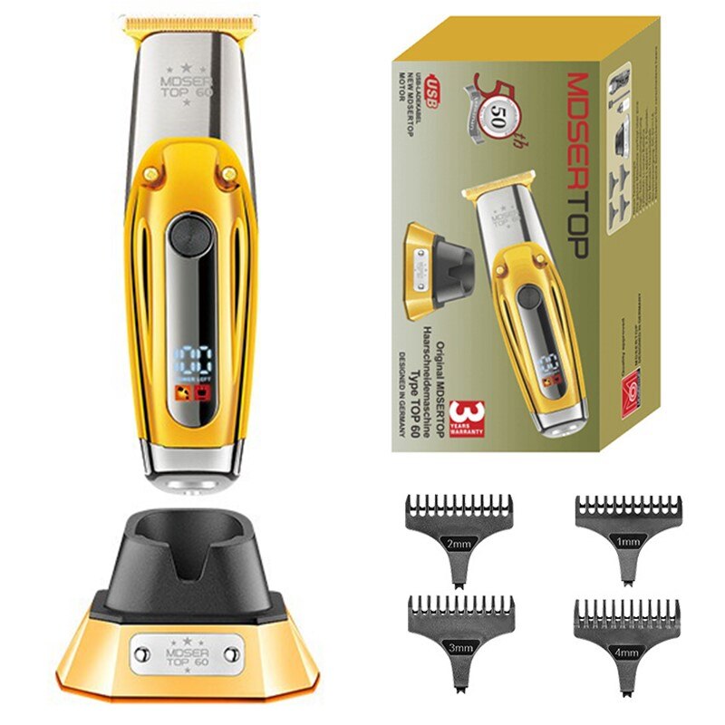 Original Kemei Metal Housing Professional Hair Trimmer For Men Beard Hair Clipper