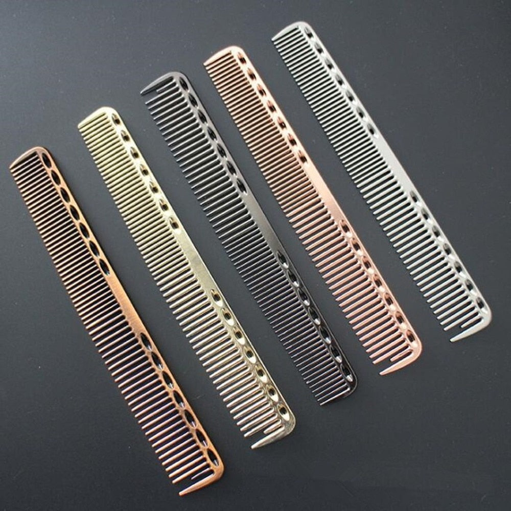 Space Aluminum Hair Comb Pro Hairdressing Combs