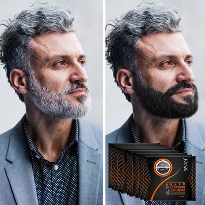 Efficient Blackening Beard Coloring Nourishing Beard