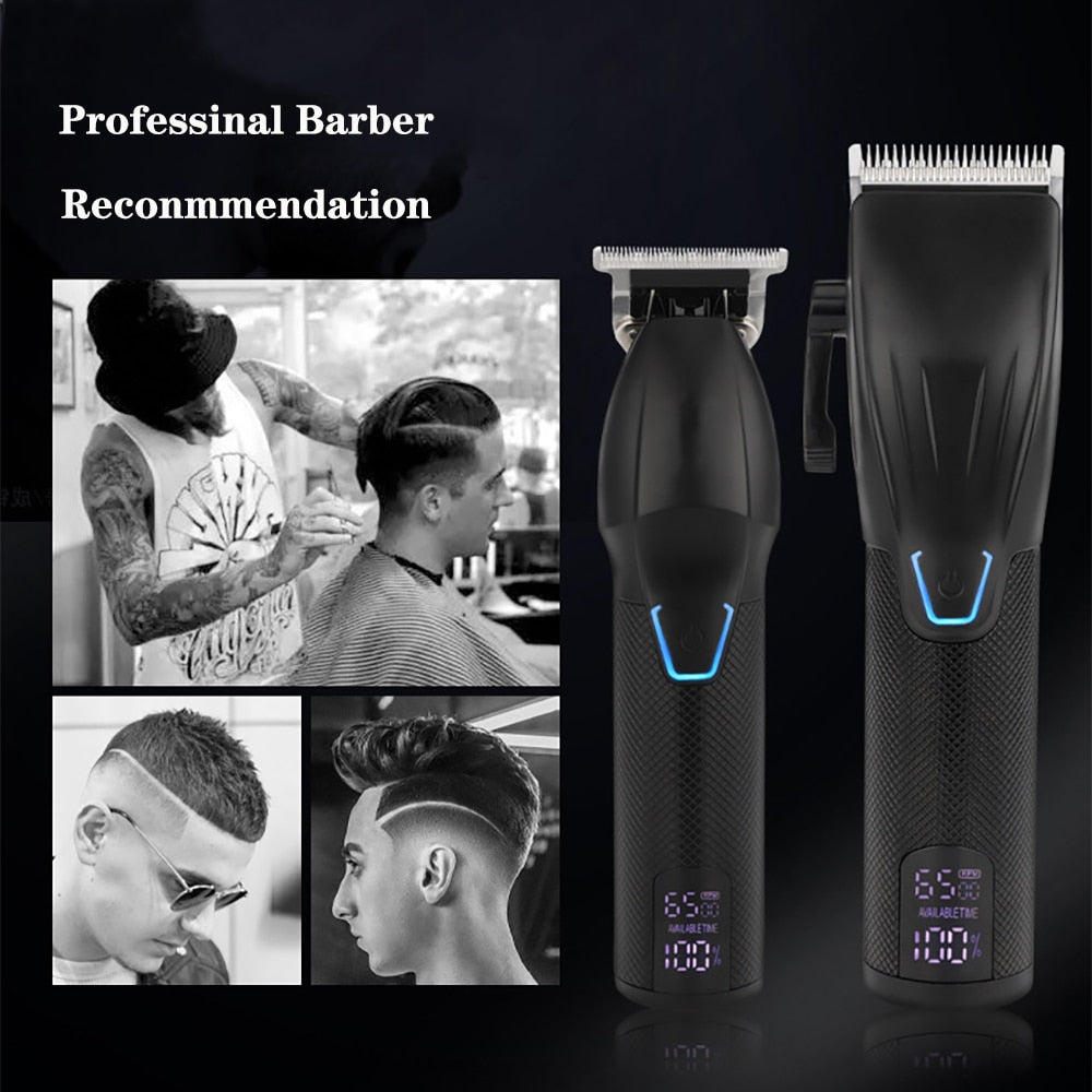 Hair Clippers and Trimmer Kit for Men