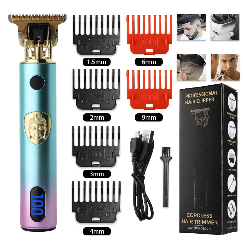 USB T9 Hair Clipper Professional Electric