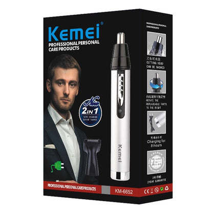 Grooming kit rechargeable facial beard trimmer