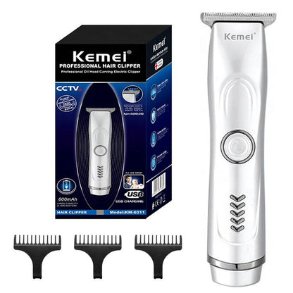 Original Kemei Powerful Hair Clipper For Men Cordless Professional Beard Hair Trimmer