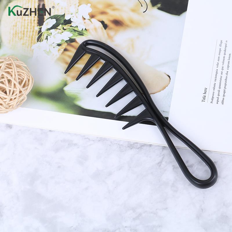 Hairstyle Wide Teeth Hairbrush Fork Comb