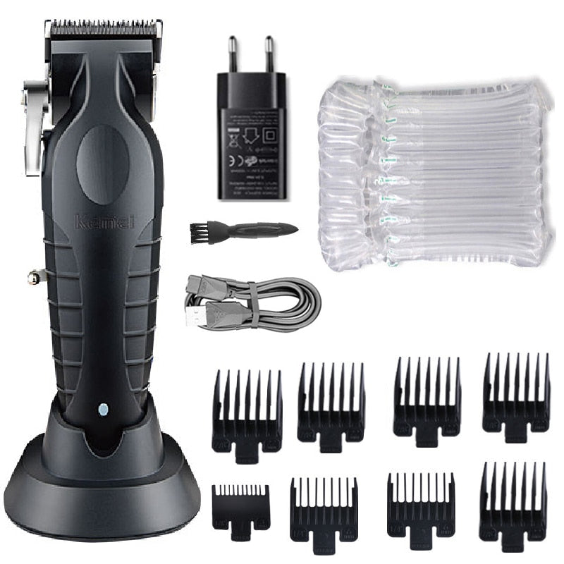 Professional Hair Clipper For Men Adjustable Cordless Electric Hair Trimmer