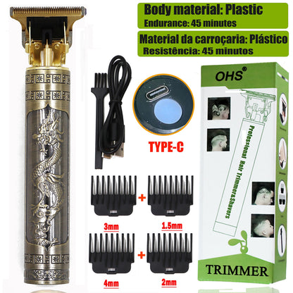 HOT T9 Professional LCD Display Electric Hair Clipper