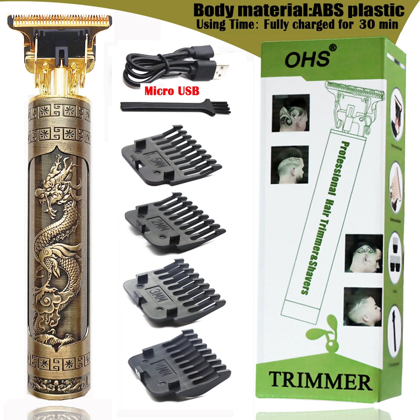 Carving Professional Hair Trimmer Beard