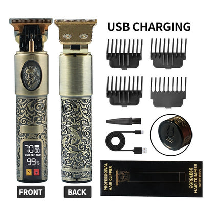 Rechargeable Hair Clipper Man Shaver Trimmer