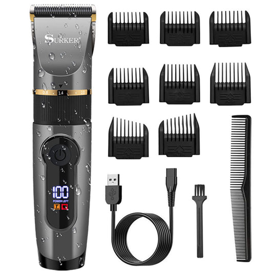 Adjustable beard hair clipper electric