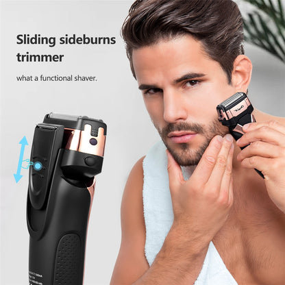 Electric Shaver Rechargeable Beard Trimmer