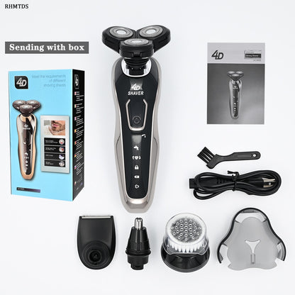 Electric Razor Rechargeable Shaver