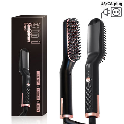 Straightener Multifunctional Brush Beard