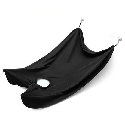 Beard Catcher Cape Bib Mirror Suction Cup Apron