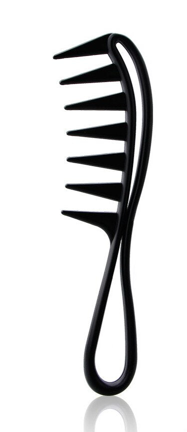 Handle Grip Large Tooth Detangling Curly Hair Comb