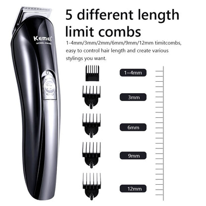 6 in 1 Electric Hair Clipper Shave Razor