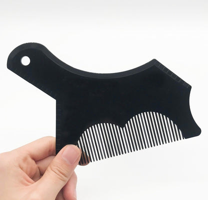 Best Seller Men Beard Shaping Styling Beard Trim Template Comb