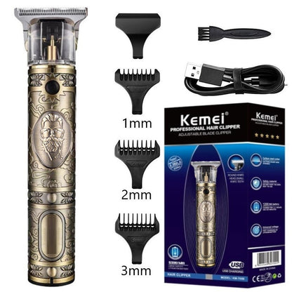 700B Electric Pro Li Clippers Barber 0mm Hair Trimmer Haircut Shaver