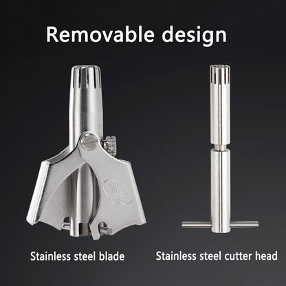 Manual Trimmer for Nose Razor Shave