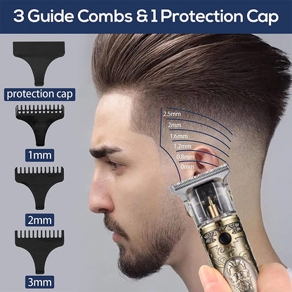 700B Electric Pro Li Clippers Barber 0mm Hair Trimmer Haircut Shaver