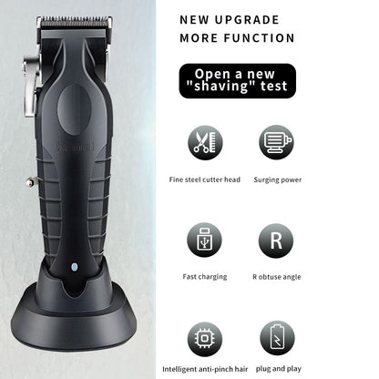 Professional Hair Clipper For Men Adjustable Cordless Electric Hair Trimmer