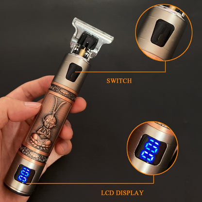 Electric Hair Clipper Rechargeable Shaver For Short Hair