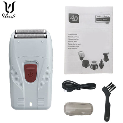 Rechargeable Cordless for Men Twin Blade Reciprocating