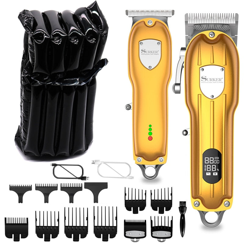 Hair Clippers combo kit Haircut Machine Adjustable