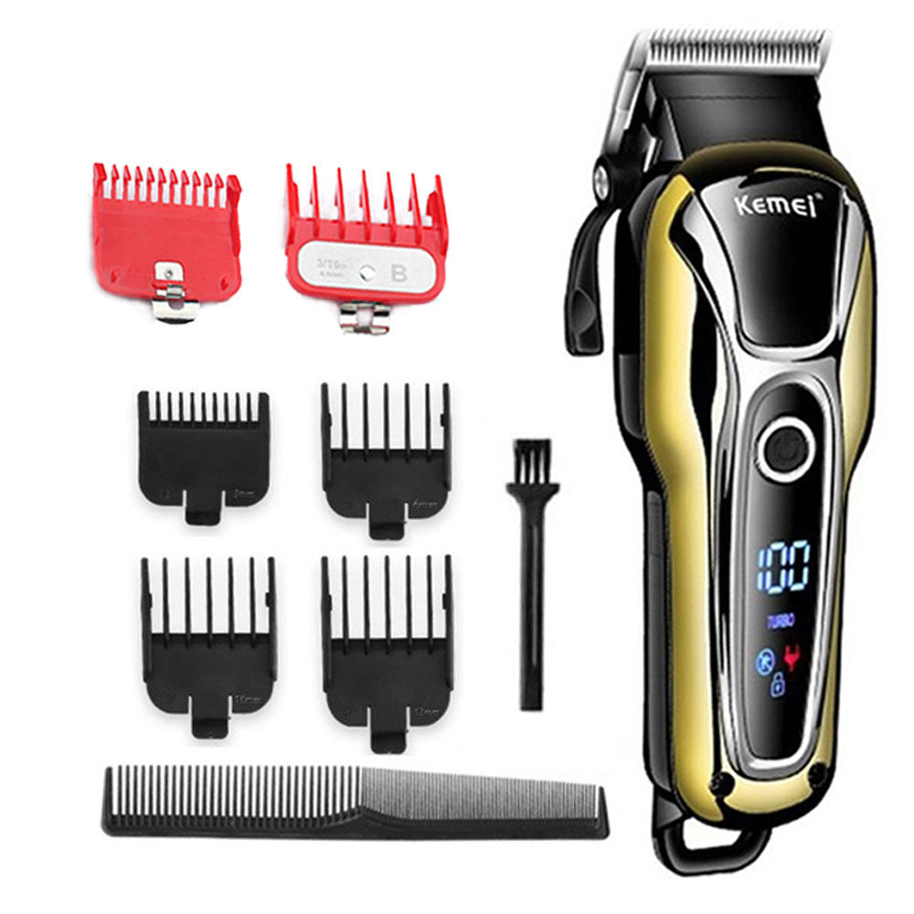 Electric Hair Clipper Hair Cutting machine Wireless Trimmer Men Professional