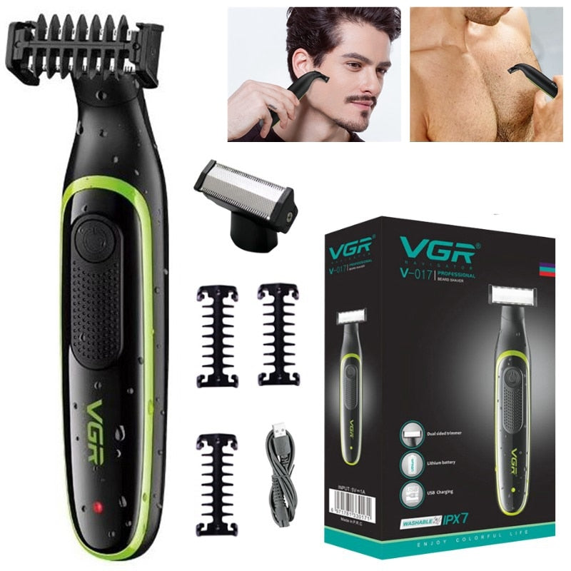 Electric shaver for men beard trimmer