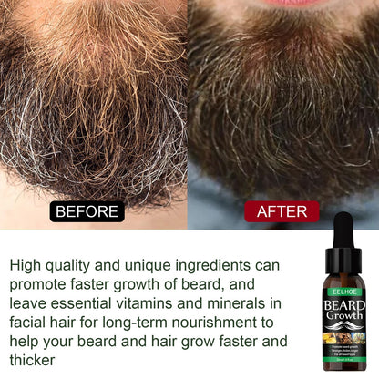 Crafted Beard Growth Serum Oil Roller Set Beard