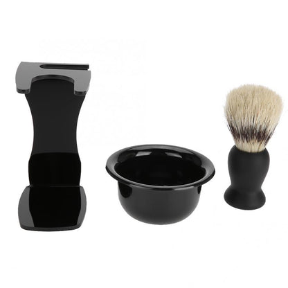 3 In 1 Men Beard Shaving Set Professional Brush