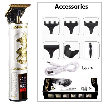 New Electric Hair Clipper Waterproof Beard Trimmer