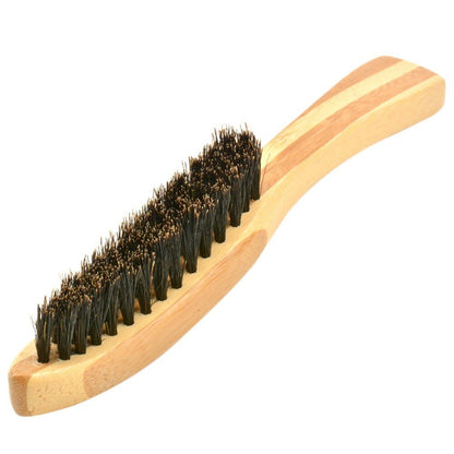 Beard Brush Boar Bristle for Men's Mustache