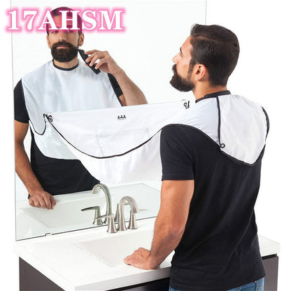 Man Beard Shaving Apron Care Clean Hair Adult Bibs