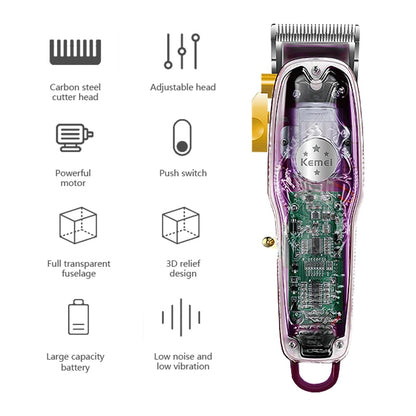 Rechargeable Trimmer Beard Electric Shaver