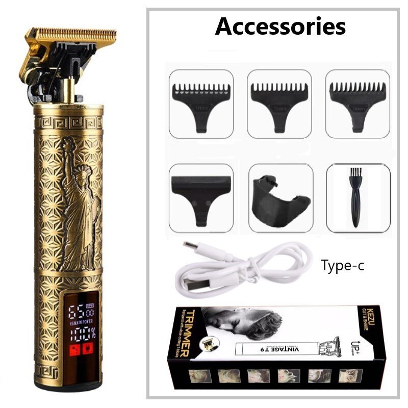 New Electric Hair Clipper Waterproof Beard Trimmer