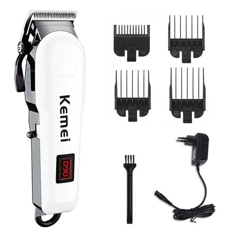 Professional hair clipper adjustable hair trimmer for men electric beard