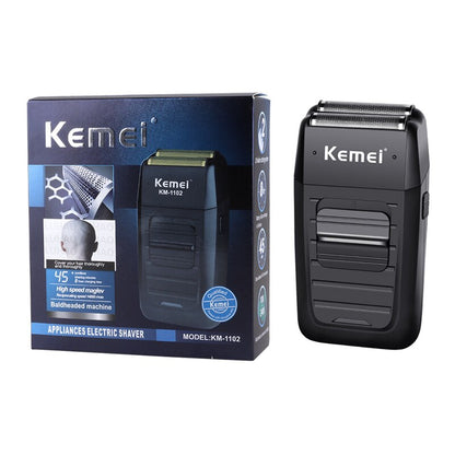 Kemei Rechargeable Reciprocating Dual-blade