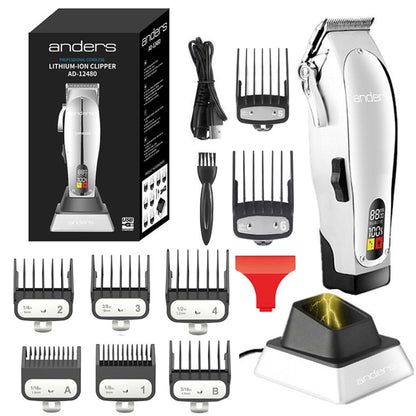 Aluminum Alloy Barber Master Hair Clipper Professional Adjustable Trimmer