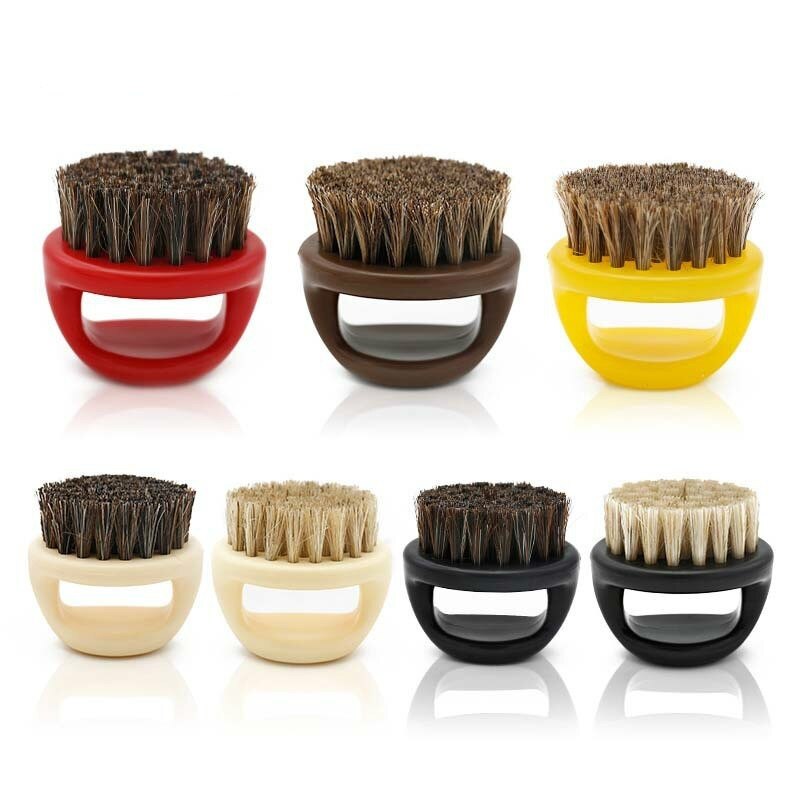 Ring Design Horse Bristle Men Shaving Brush