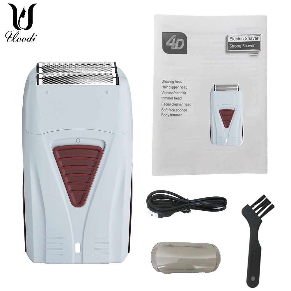 Rechargeable Cordless for Men Twin Blade Reciprocating