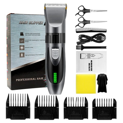 Wireless Hair Cutting Kit Beard Trimme