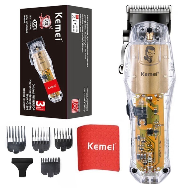 Original Kemei Cordless Powerful Hair Clipper For Men