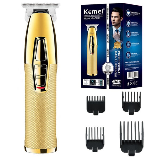 Original Kemei Metal Hair Trimmer For Men Professional Beard Hair Clipper