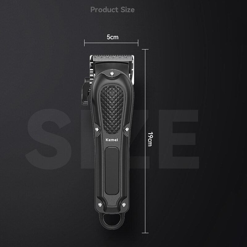 Rechargeable hair clipper cordless beard hair trimmer for men