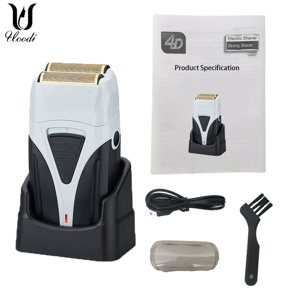 Rechargeable Cordless for Men Twin Blade Reciprocating