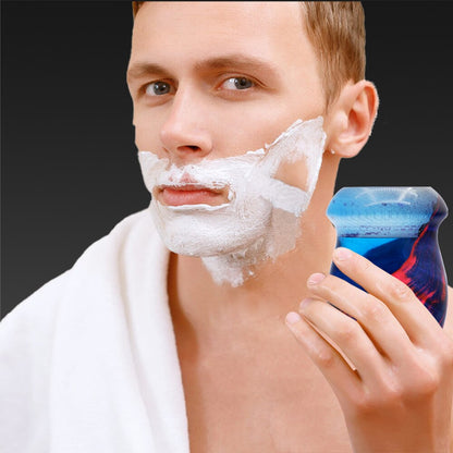 Resin Shaving Handle Men's Clean Beard Kit